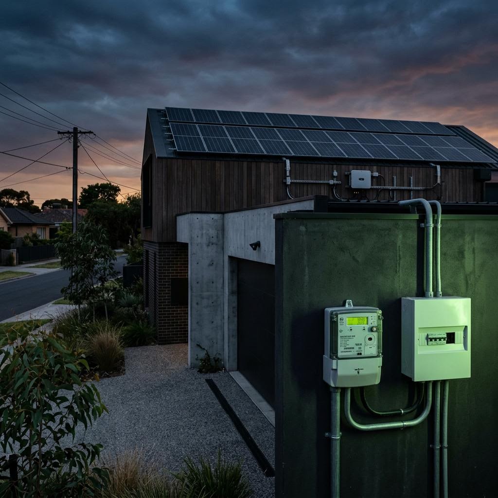 Solar panels and two-way smart meter installation in Sydney